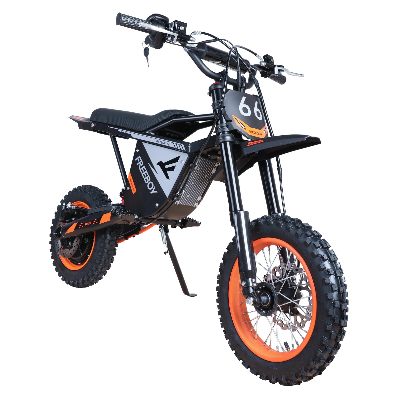 FREEBOY Y66 High-Performance Electric Dirt Bike | Off-Road Electric Motorcycle with Powerful Motor, Dual Suspension & All-Terrain Design