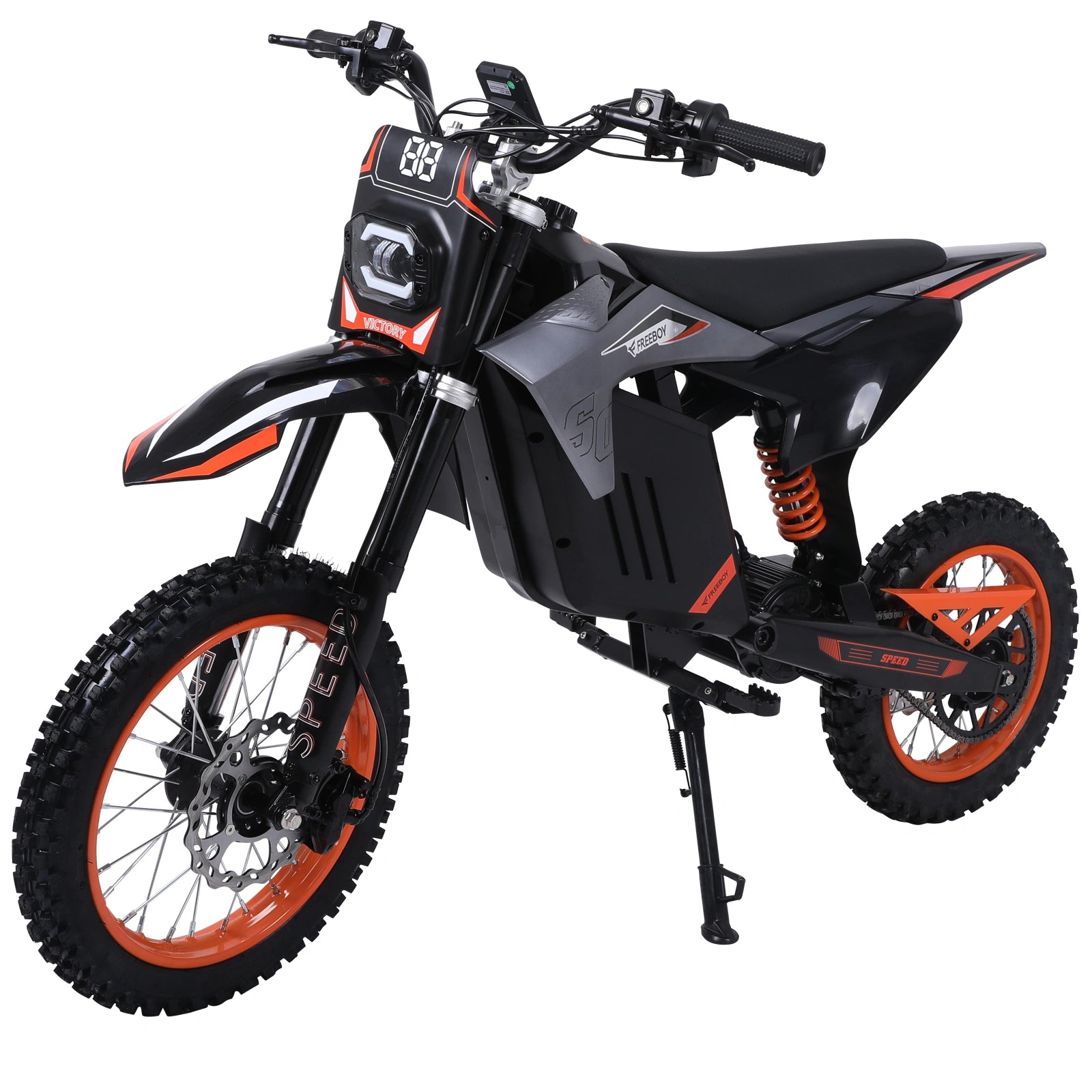 FREEBOY Y88 Electric Dirt Bike | High-Performance Off-Road Electric Motorcycle with Dual Suspension & Powerful Motor System