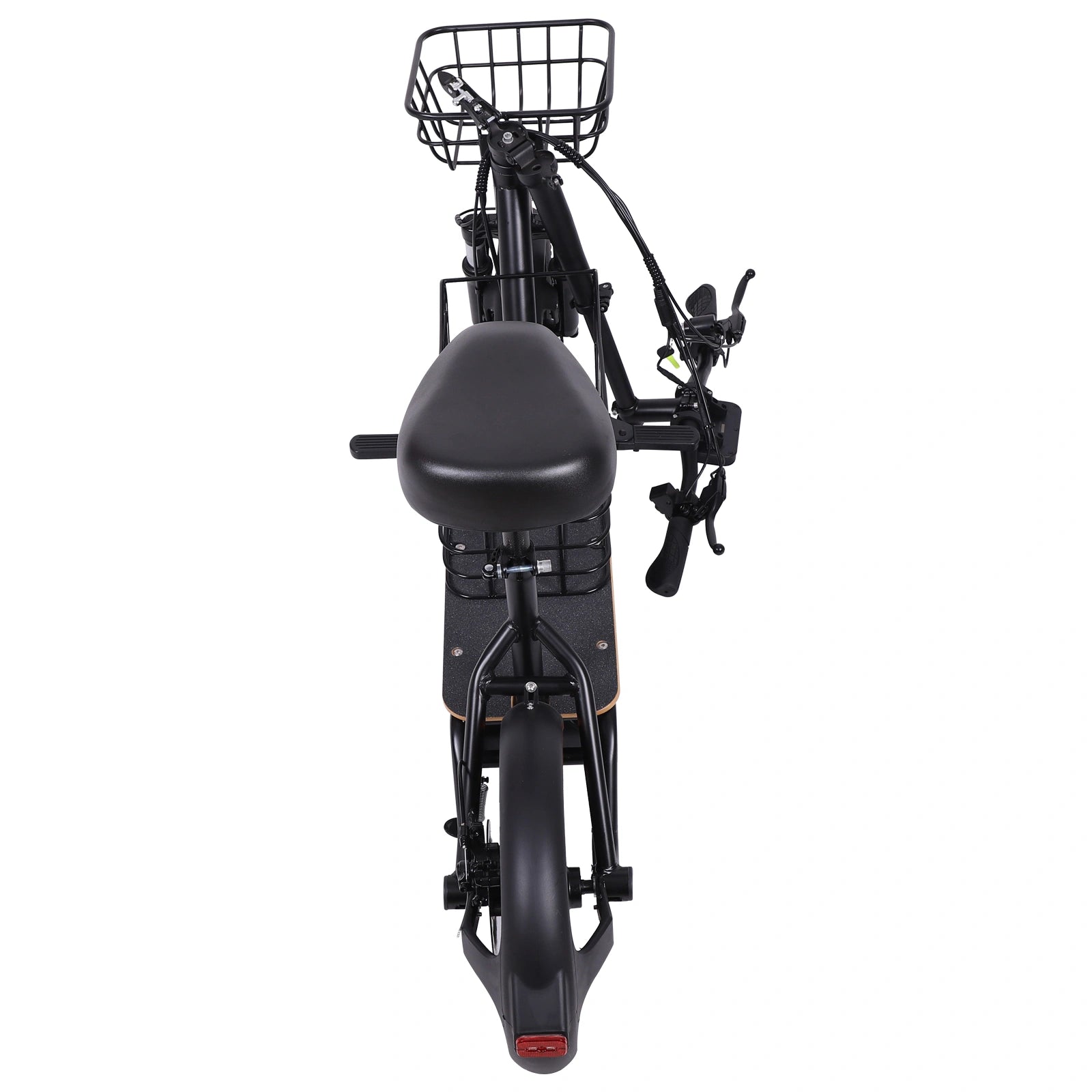 Freeboy H14 Cargo Seat Electric Scooter | Dual Suspension Off-Road E-Scooter with Storage Basket, Wide Deck, Heavy-Duty Tires & Foldable Frame