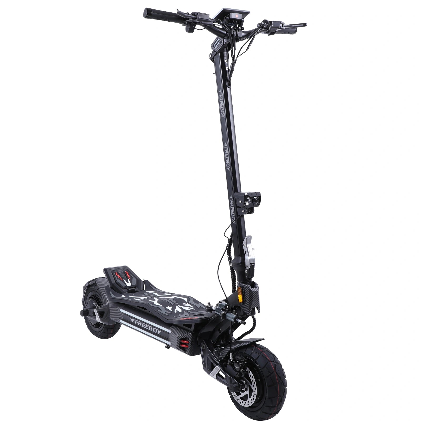 Freeboy H16 Dual Motor Electric Scooter | High-Speed Off-Road Beast with Extreme Power, Suspension & Foldable Design