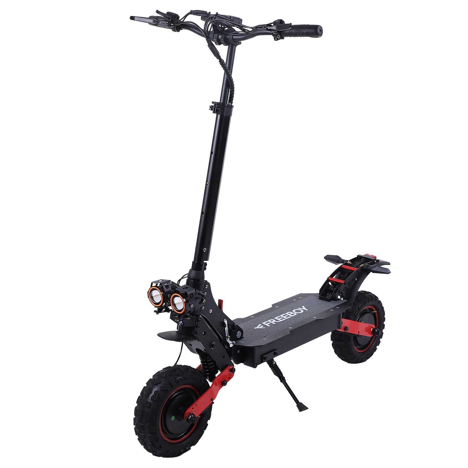 Freeboy H6 Dual-Motor Electric Scooter | Foldable Off-Road E-Scooter with Dual Suspension, Fat Tires, High-Performance Commuting Scooter