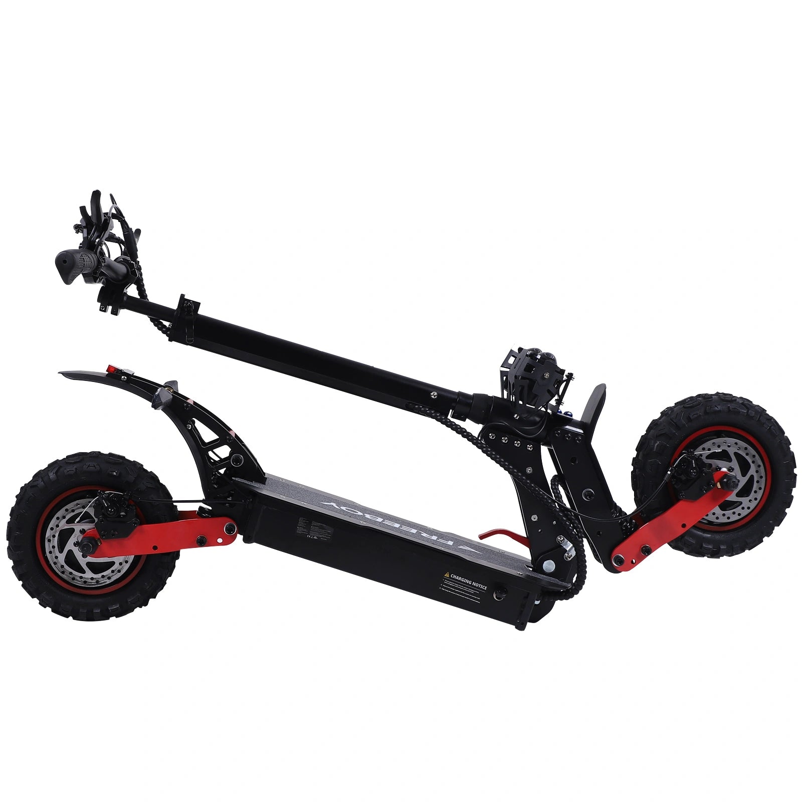 Freeboy H6 Dual-Motor Electric Scooter | Foldable Off-Road E-Scooter with Dual Suspension, Fat Tires, High-Performance Commuting Scooter