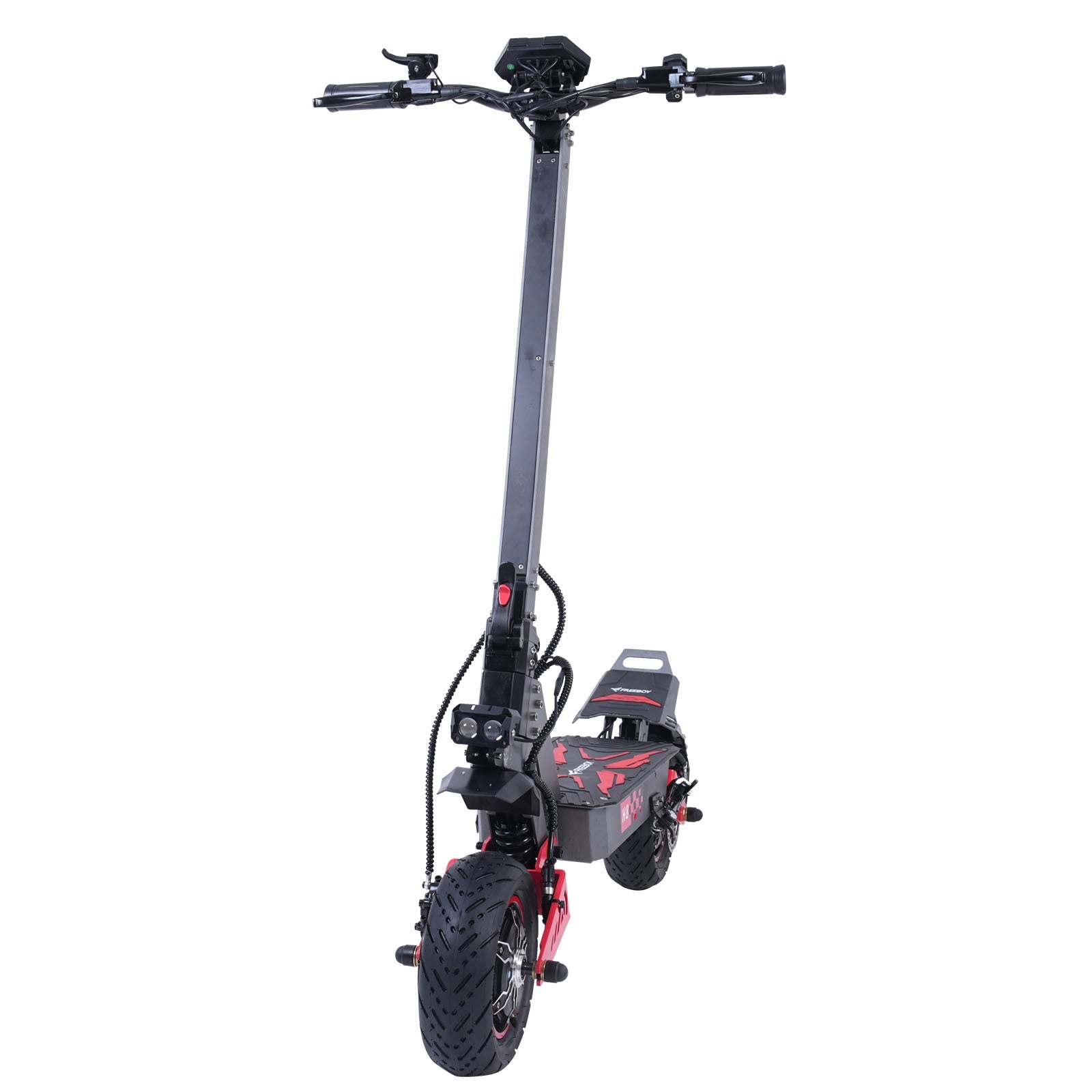 Freeboy H8 Dual-Motor Electric Scooter | Foldable Off-Road E-Scooter with Dual Suspension, Wide Deck, High-Performance Commuting Scooter