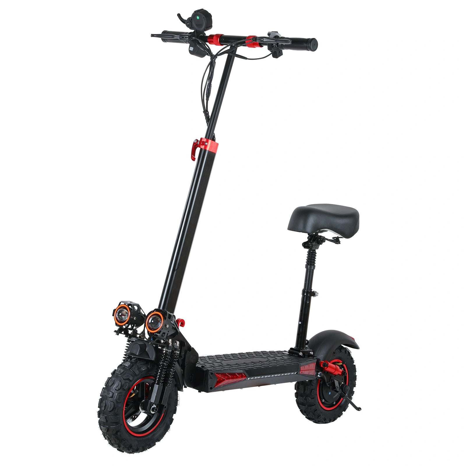 Freeboy J11MAX Electric Scooter | 1200W Motor, Foldable Off-Road E-Scooter with Dual Suspension, Seat, All-Terrain Fat Tires