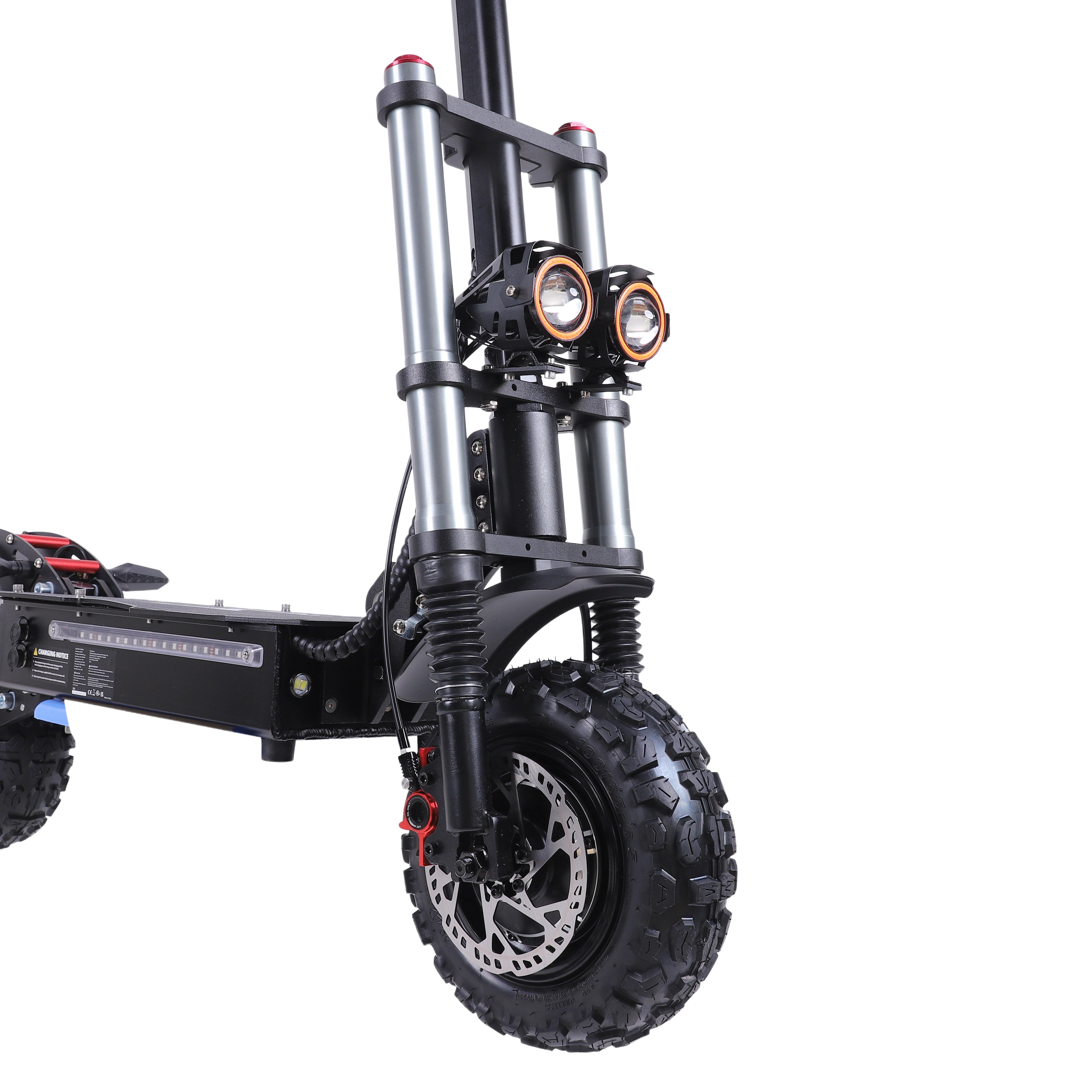 Freeboy J30MAX Dual Motor Electric Scooter with Seat | High-Speed 53MPH Off-Road E-Scooter with 62 Miles Range, 6000W Power & 11-Inch Tires