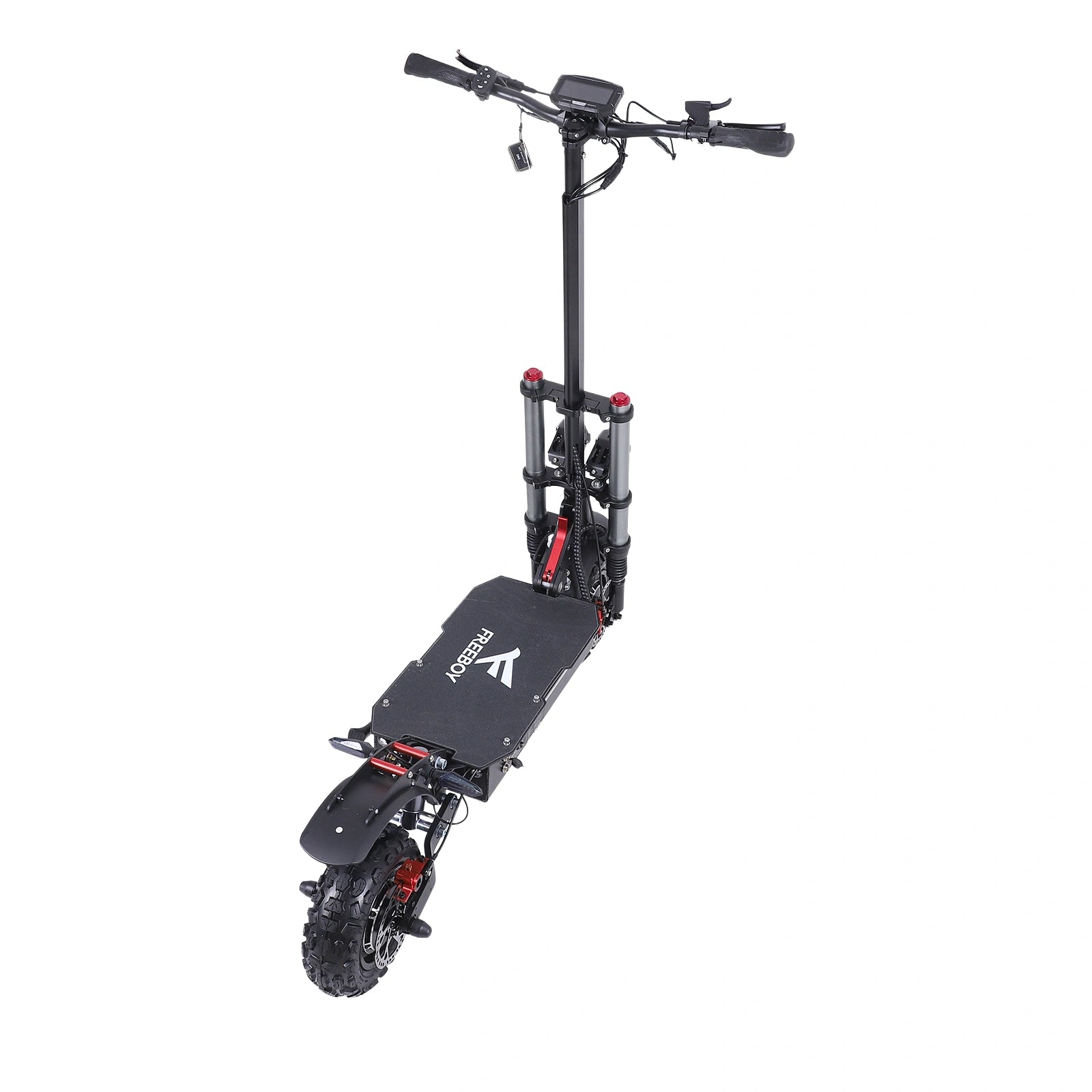 Freeboy J30MAX Dual Motor Electric Scooter with Seat | High-Speed 53MPH Off-Road E-Scooter with 62 Miles Range, 6000W Power & 11-Inch Tires