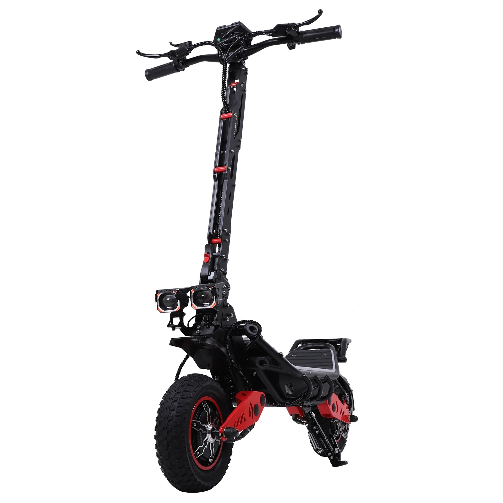 Freeboy H10 Dual-Motor Electric Scooter | Foldable Off-Road E-Scooter with Storage Box, Dual Suspension & Wide Deck