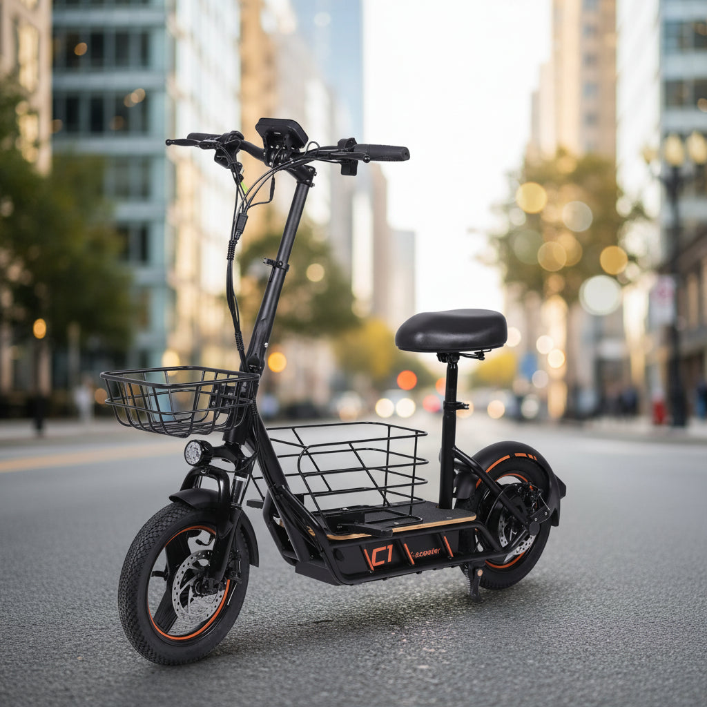 FreeboyH14CargoSeatElectricScooter