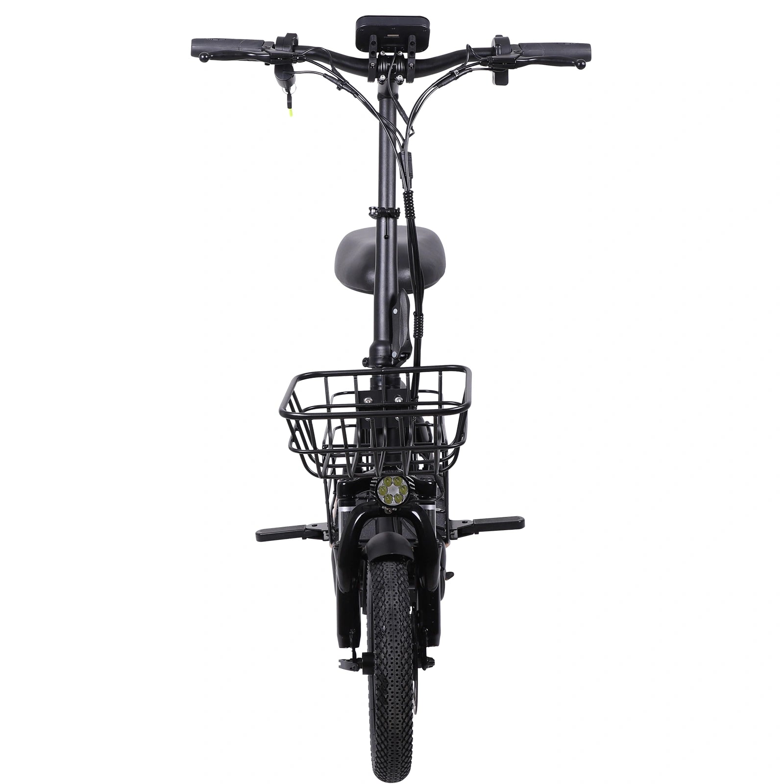 Freeboy H14 Cargo Seat Electric Scooter | Dual Suspension Off-Road E-Scooter with Storage Basket, Wide Deck, Heavy-Duty Tires & Foldable Frame