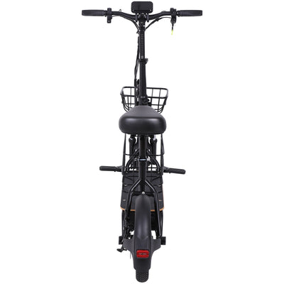 Freeboy H14 Cargo Seat Electric Scooter | Dual Suspension Off-Road E-Scooter with Storage Basket, Wide Deck, Heavy-Duty Tires & Foldable Frame