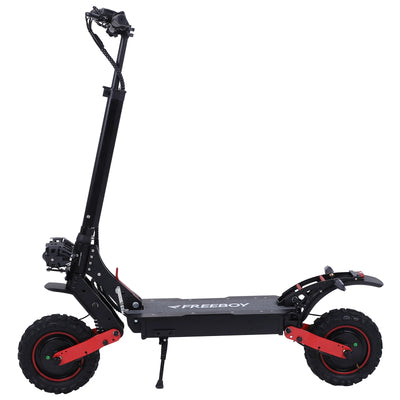 Freeboy H6 Dual-Motor Electric Scooter | Foldable Off-Road E-Scooter with Dual Suspension, Fat Tires, High-Performance Commuting Scooter
