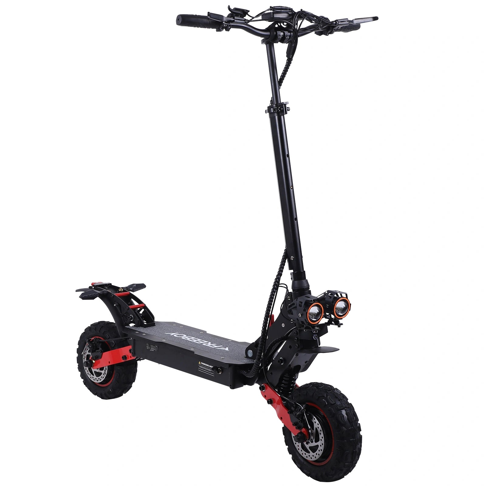 Freeboy H6 Dual-Motor Electric Scooter | Foldable Off-Road E-Scooter with Dual Suspension, Fat Tires, High-Performance Commuting Scooter