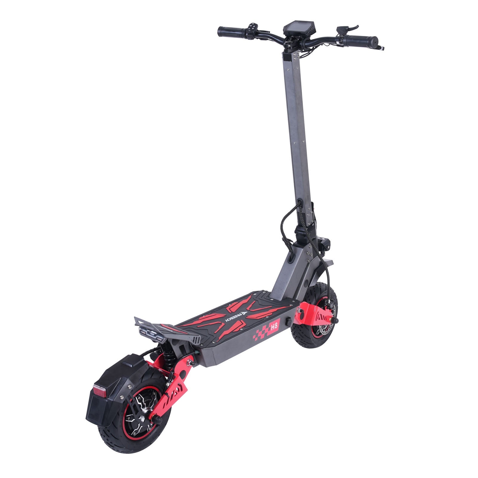 Freeboy H8 Dual-Motor Electric Scooter | Foldable Off-Road E-Scooter with Dual Suspension, Wide Deck, High-Performance Commuting Scooter