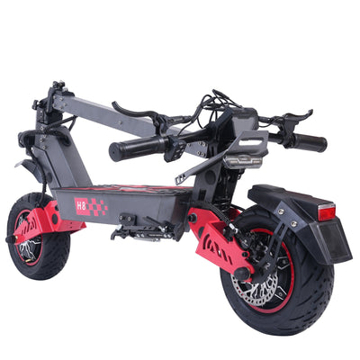 Freeboy H8 Dual-Motor Electric Scooter | Foldable Off-Road E-Scooter with Dual Suspension, Wide Deck, High-Performance Commuting Scooter