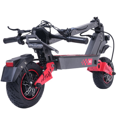 Freeboy H8 Dual-Motor Electric Scooter | Foldable Off-Road E-Scooter with Dual Suspension, Wide Deck, High-Performance Commuting Scooter