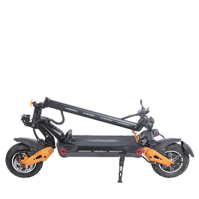 Freeboy H9 Dual-Motor Electric Scooter | Foldable Off-Road E-Scooter with Dual Suspension, Wide Deck & High-Performance Power