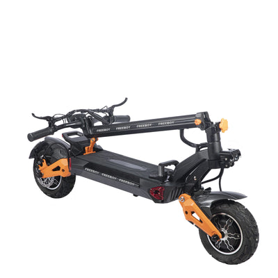 Freeboy H9 Dual-Motor Electric Scooter | Foldable Off-Road E-Scooter with Dual Suspension, Wide Deck & High-Performance Power