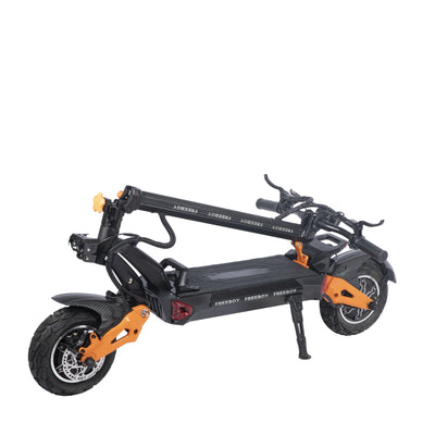 Freeboy H9 Dual-Motor Electric Scooter | Foldable Off-Road E-Scooter with Dual Suspension, Wide Deck & High-Performance Power