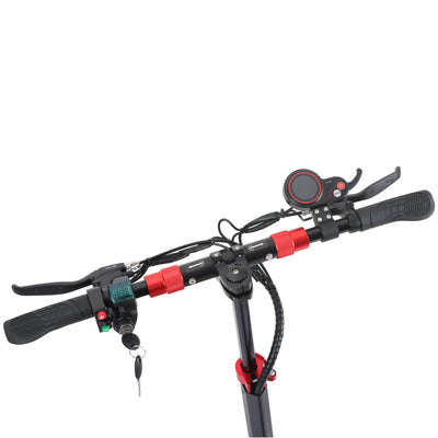 Freeboy J01 Seated Single-Motor Electric Scooter for Adults | Foldable Urban Commuting E-Scooter with Seat, Dual Suspension, Off-Road Tires