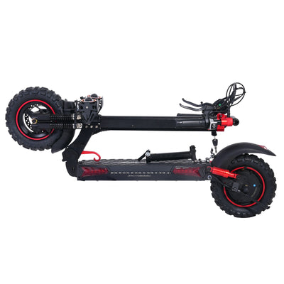 Freeboy J11MAX Electric Scooter | 1200W Motor, Foldable Off-Road E-Scooter with Dual Suspension, Seat, All-Terrain Fat Tires