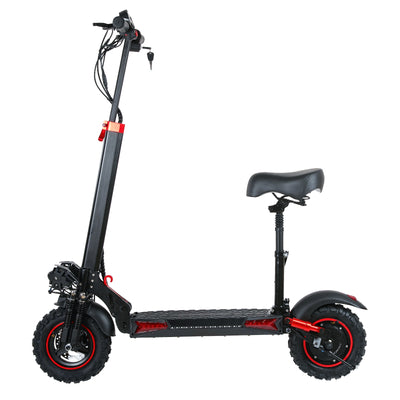 Freeboy J11MAX Electric Scooter | 1200W Motor, Foldable Off-Road E-Scooter with Dual Suspension, Seat, All-Terrain Fat Tires
