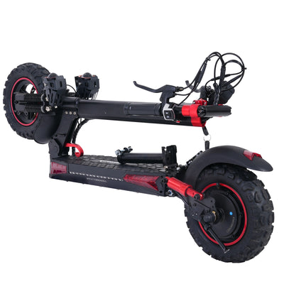 Freeboy J11MAX Electric Scooter | 1200W Motor, Foldable Off-Road E-Scooter with Dual Suspension, Seat, All-Terrain Fat Tires