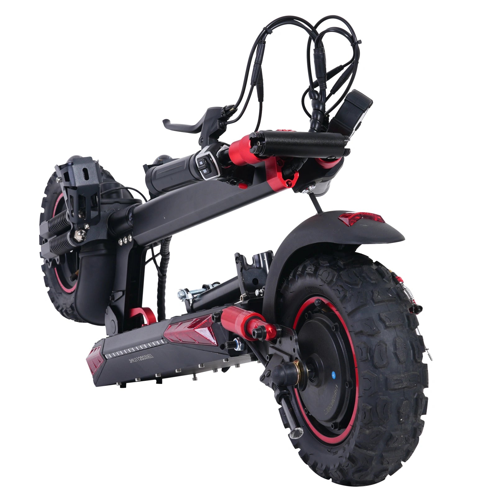 Freeboy J11MAX Electric Scooter | 1200W Motor, Foldable Off-Road E-Scooter with Dual Suspension, Seat, All-Terrain Fat Tires
