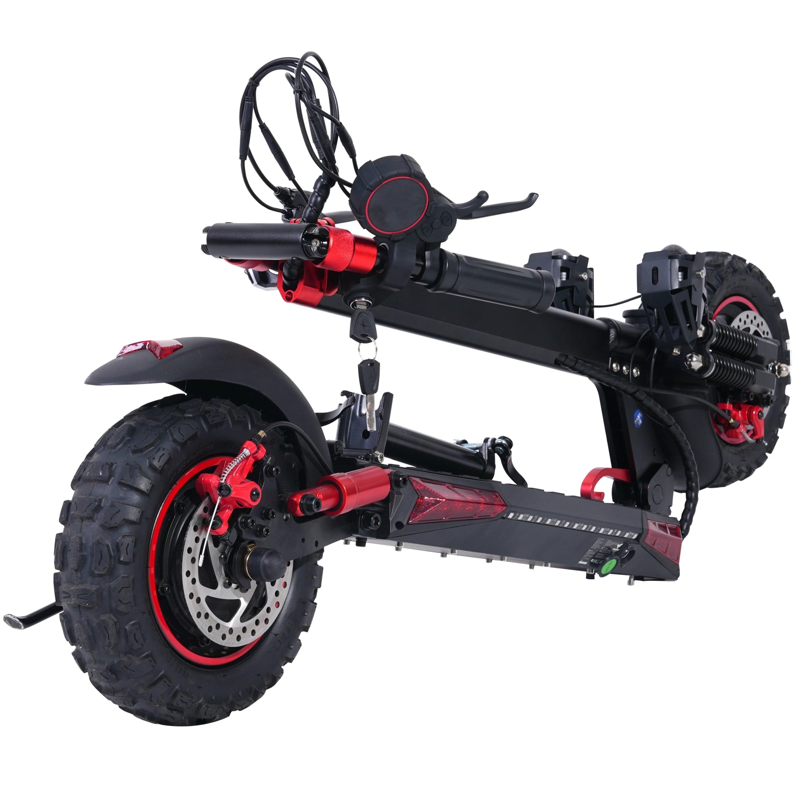 Freeboy J11MAX Electric Scooter | 1200W Motor, Foldable Off-Road E-Scooter with Dual Suspension, Seat, All-Terrain Fat Tires