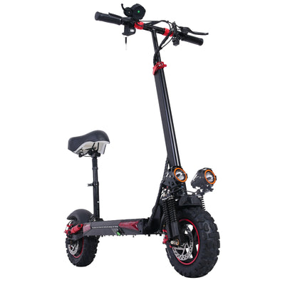 Freeboy J11MAX Electric Scooter | 1200W Motor, Foldable Off-Road E-Scooter with Dual Suspension, Seat, All-Terrain Fat Tires