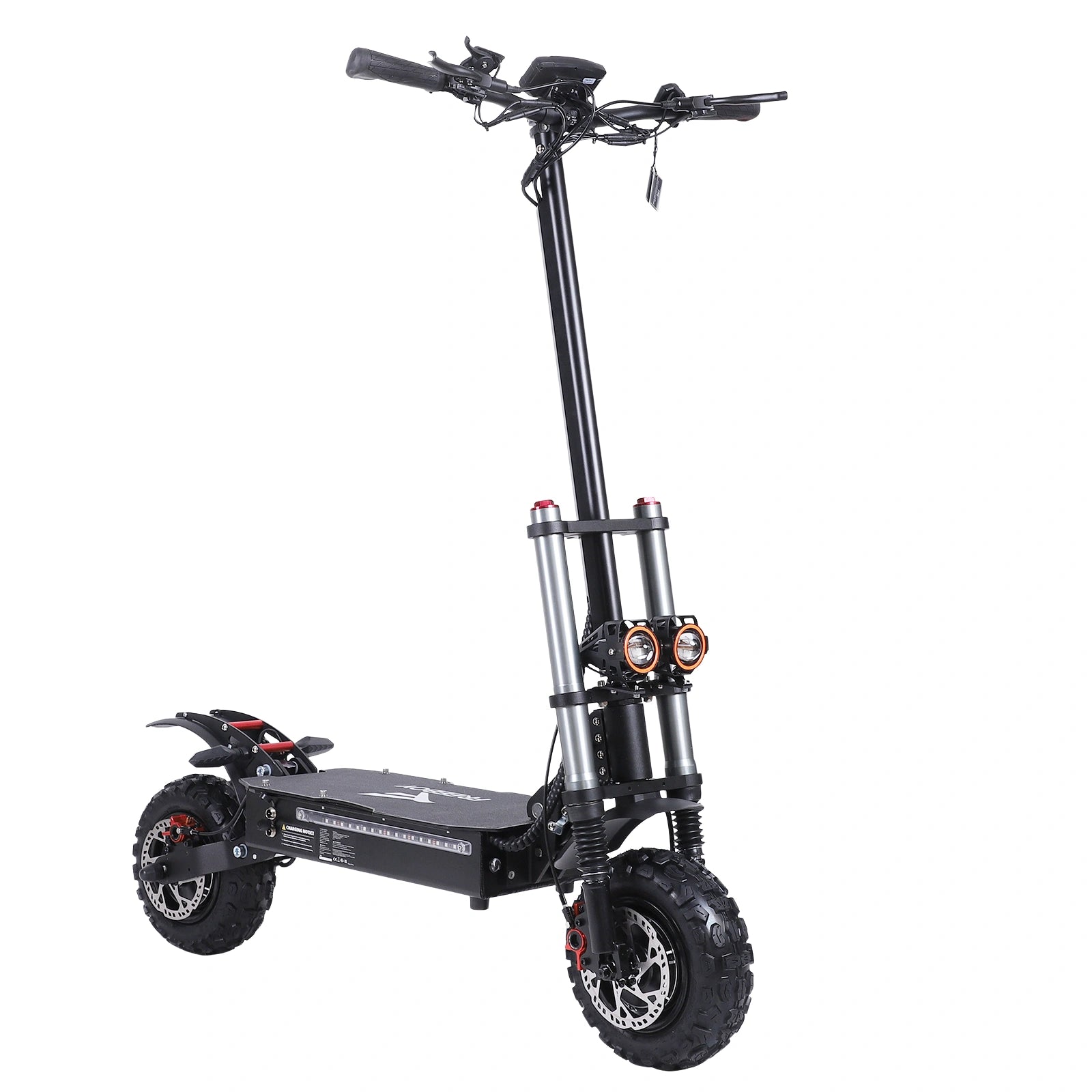 Freeboy J30MAX Dual Motor Electric Scooter with Seat | High-Speed 53MPH Off-Road E-Scooter with 62 Miles Range, 6000W Power & 11-Inch Tires
