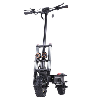 Freeboy J30MAX Dual Motor Electric Scooter with Seat | High-Speed 53MPH Off-Road E-Scooter with 62 Miles Range, 6000W Power & 11-Inch Tires