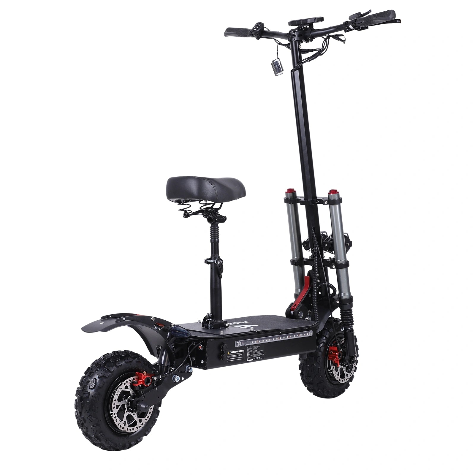Freeboy J30MAX Dual Motor Electric Scooter with Seat | High-Speed 53MPH Off-Road E-Scooter with 62 Miles Range, 6000W Power & 11-Inch Tires