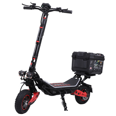 Freeboy H10 Dual-Motor Electric Scooter | Foldable Off-Road E-Scooter with Storage Box, Dual Suspension & Wide Deck